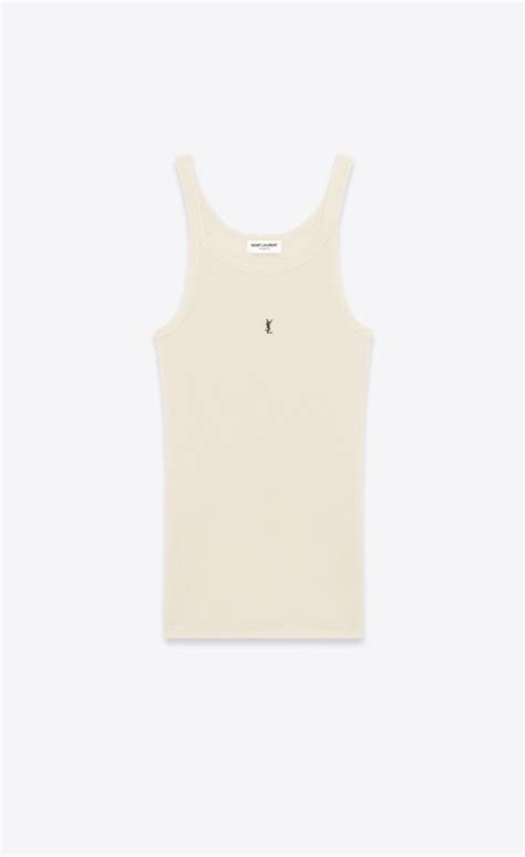 ysl cassandra tank|Shop Saint Laurent Cassandre Tank Top .